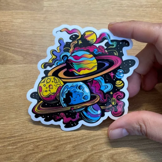 Galaxy sticker stickers